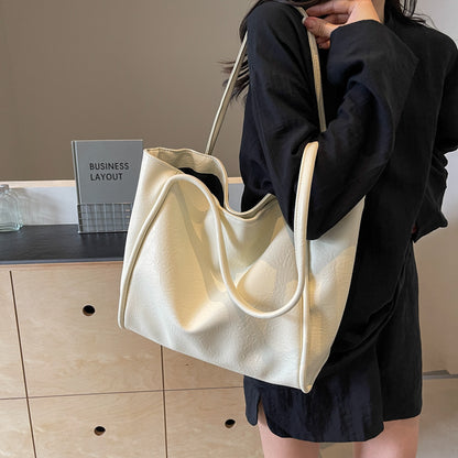 Grand Sac à bandoulière en cuir souple