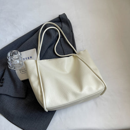 Grand Sac à bandoulière en cuir souple