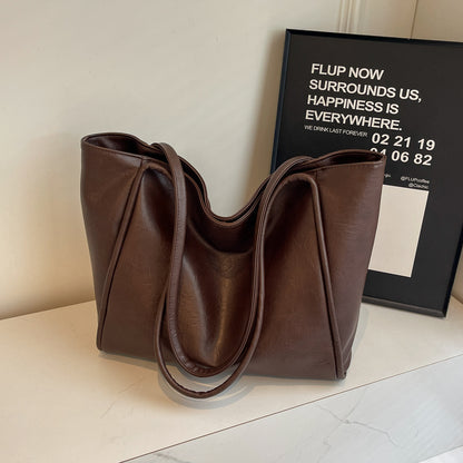 Grand Sac à bandoulière en cuir souple
