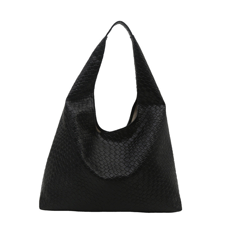 Sac à bandoulière simple rétro de grande capacité