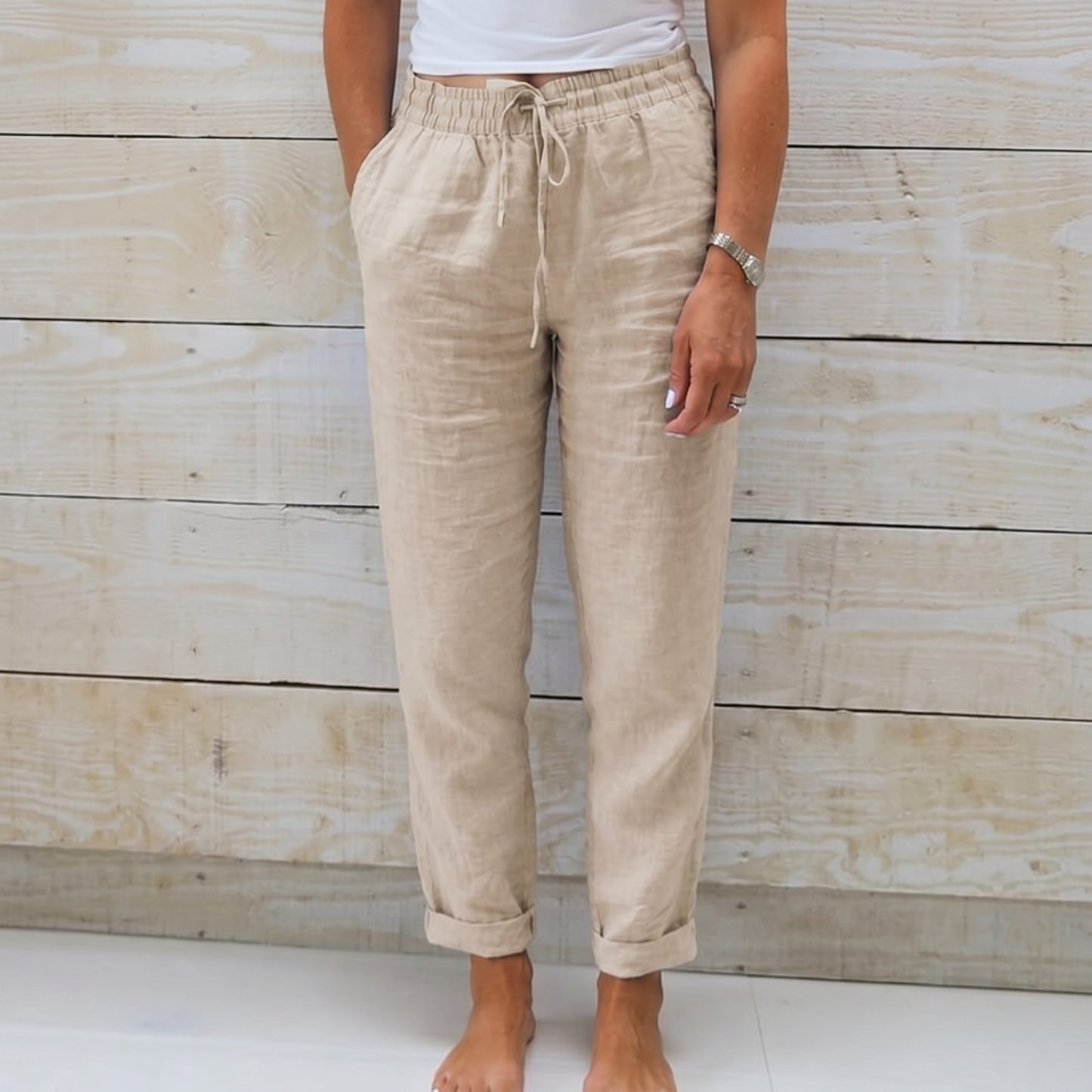 Pantalon chic ultra léger